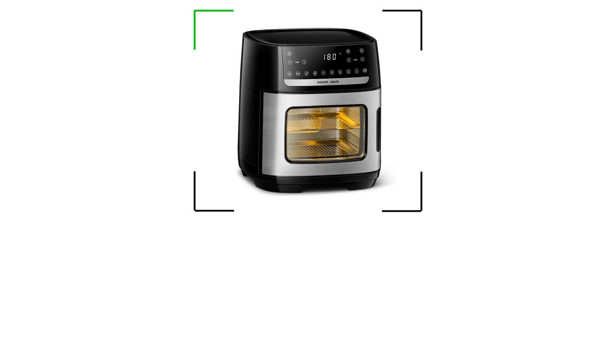 Air fryer com vidro frontal Philips Walita Série 5000 de 12 litros entra em oferta de Black Friday com 9 programas e até 1.900 W Air fryer com vidro frontal e alta capacidade: modelo da Philips Walita está em oferta para Black Friday
