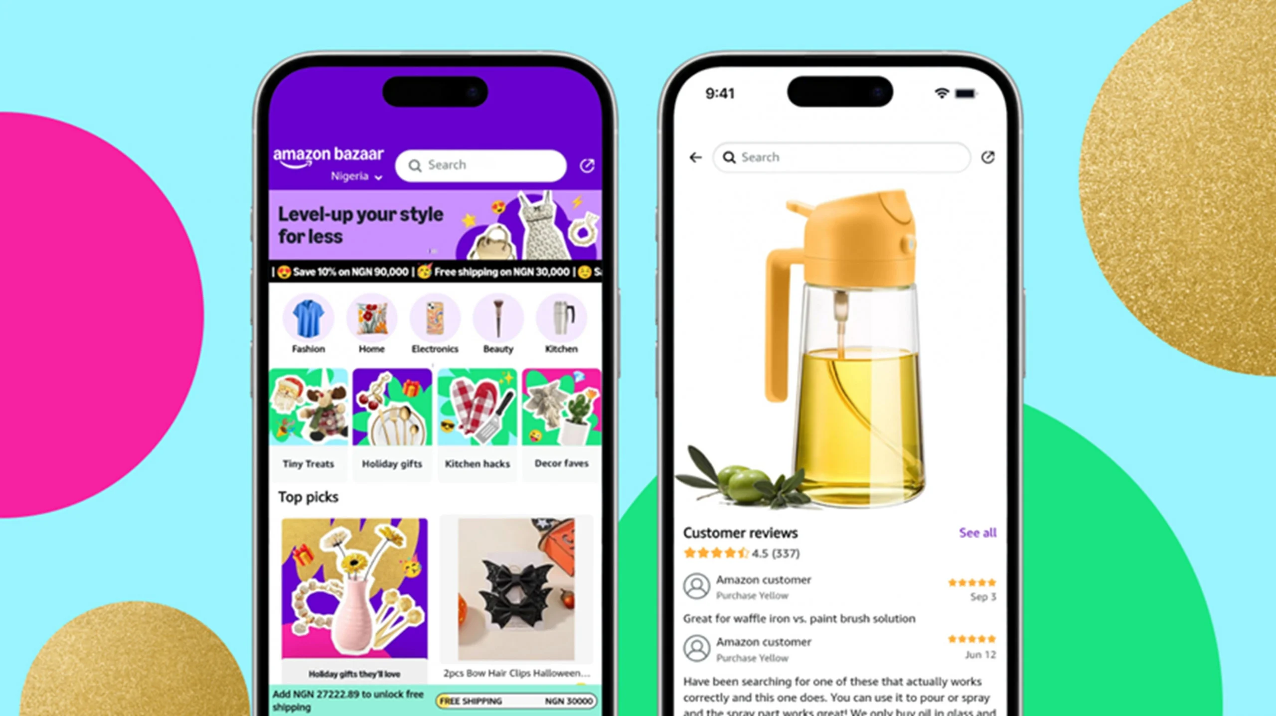 Amazon Bazaar: app de compras baratas chega a 14 países com preços entre R$ 10 e R$ 53, frete grátis por valor mínimo e entregas em cerca de duas semanas Amazon lança o Bazaar, aplicativo focado em produtos baratos