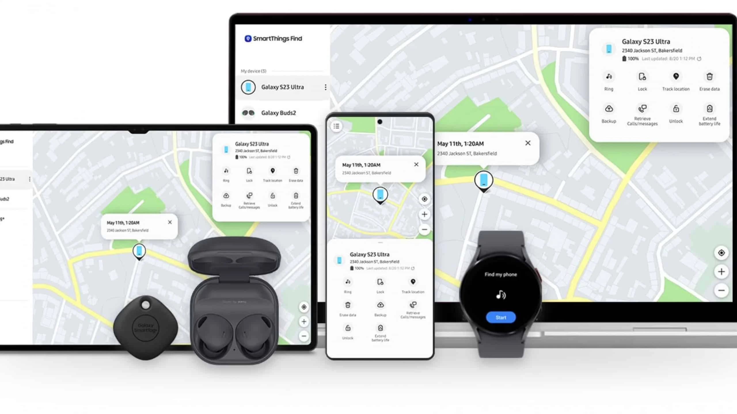 Como adicionar e gerenciar aparelhos no Samsung Find