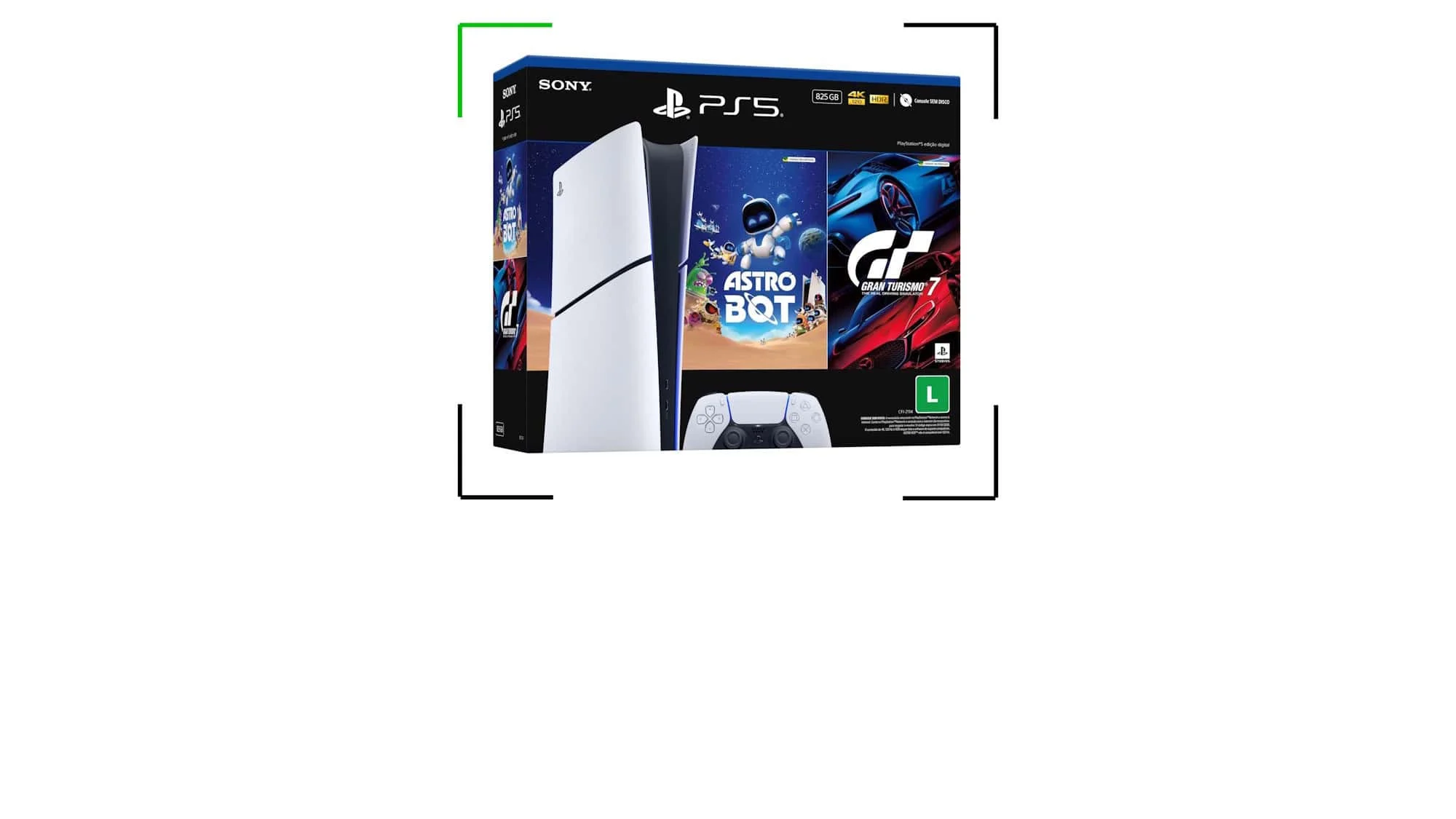 PlayStation 5 com 2 jogos na Black Friday: PS5 Slim Digital com Astro Bot e Gran Turismo 7 atinge o menor preço do ano no Mercado Livre Oferta de Black Friday: PlayStation 5 com 2 jogos pelo menor preço do ano