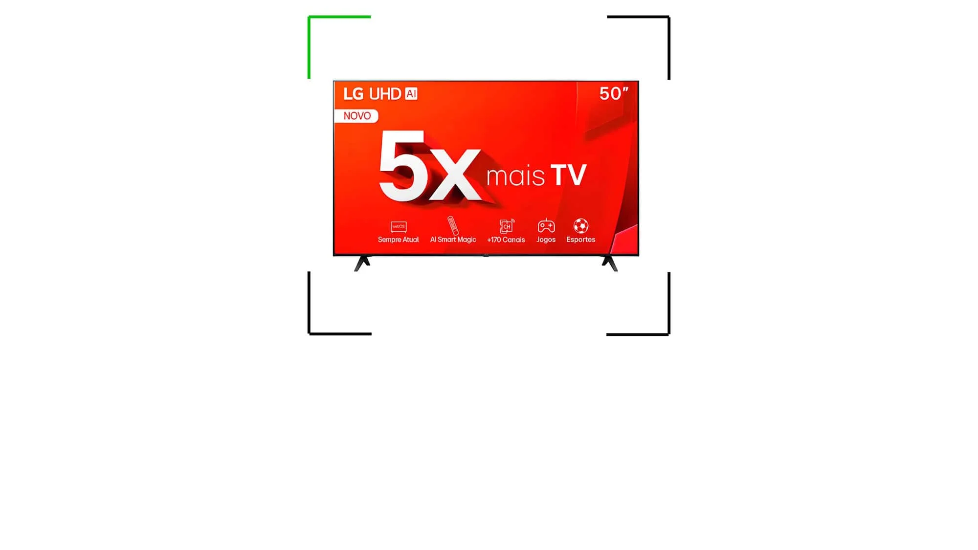Tela grande e 4K: smart TV de 50’ polegadas da LG já em oferta de Black Friday