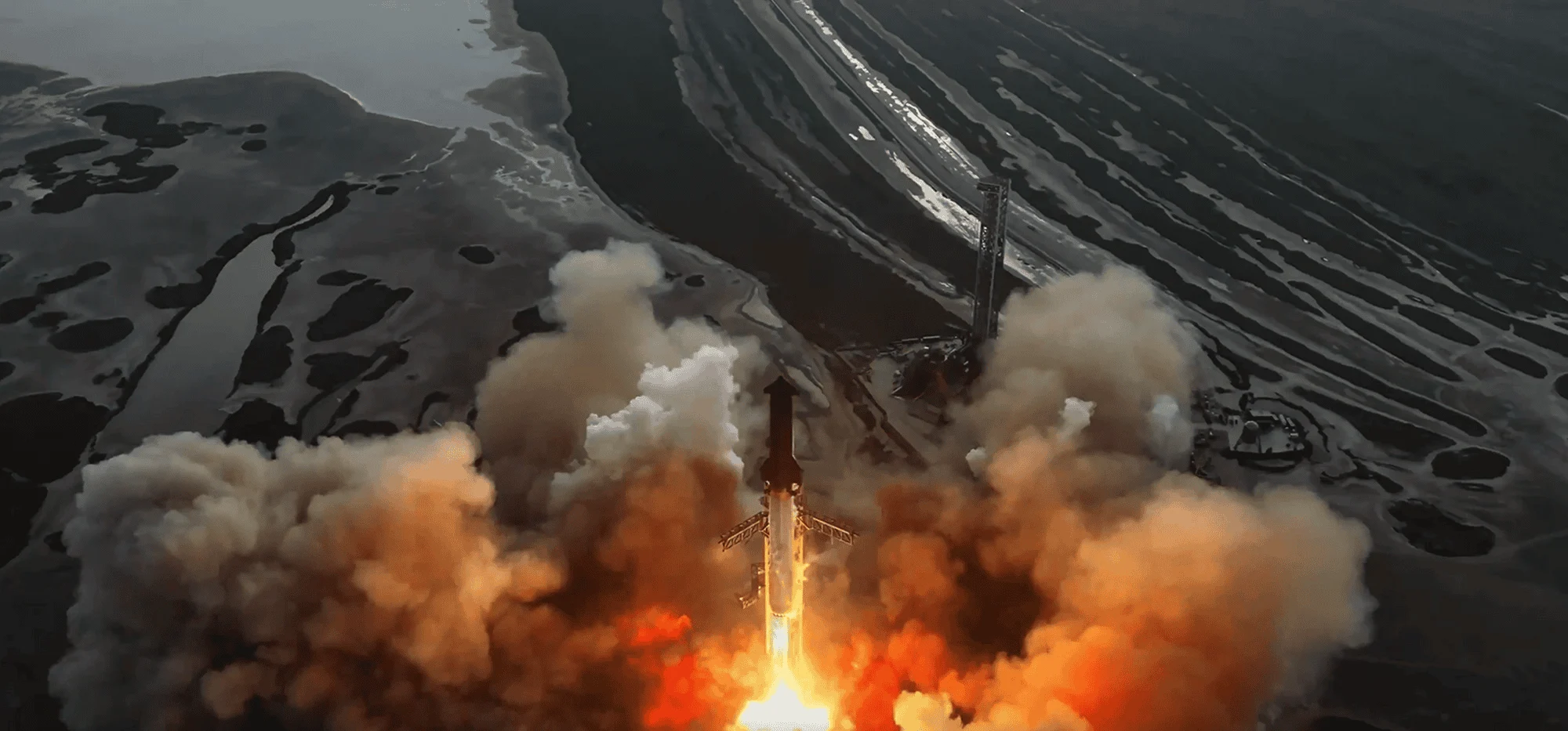 Nova versão da Starship sofre explosão antes mesmo de decolar