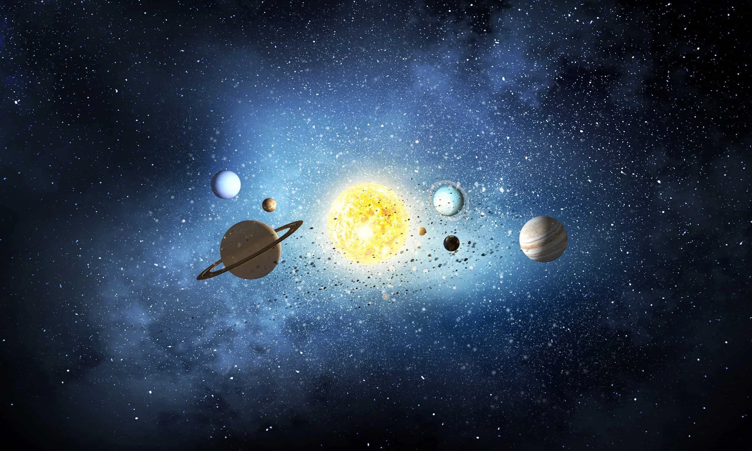 Sistema Solar pode estar se deslocando pelo espaço mais de três vezes mais rápido que o previsto, aponta estudo com radiogaláxias do LOFAR Sistema Solar pode se deslocar pelo espaço três vezes mais rápido que o previsto