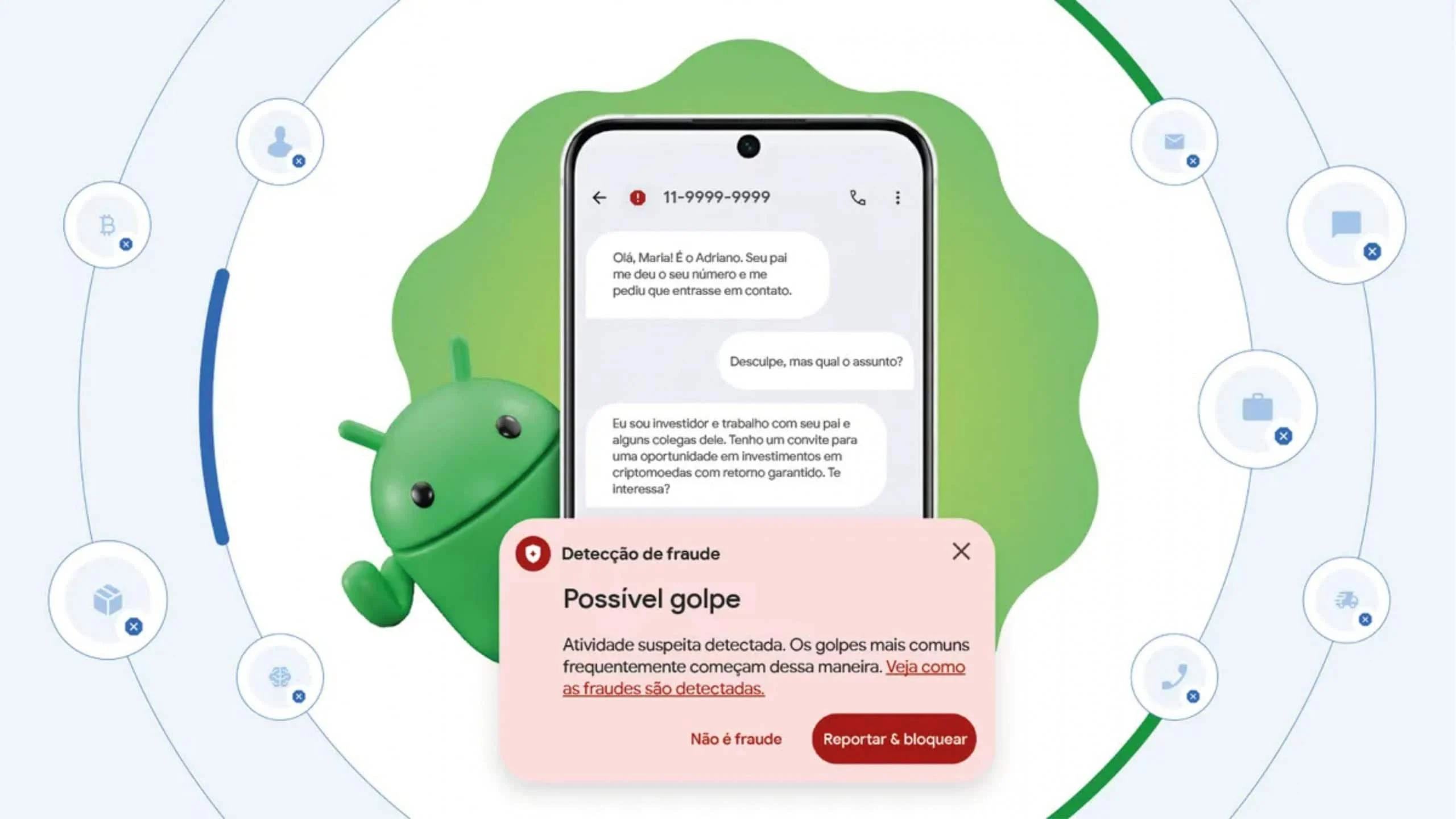 Golpe da tela compartilhada no Android: Google e Itaú testam alerta que interrompe a chamada e protege apps financeiros Google e Itaú testam alerta contra golpe da tela compartilhada no Android