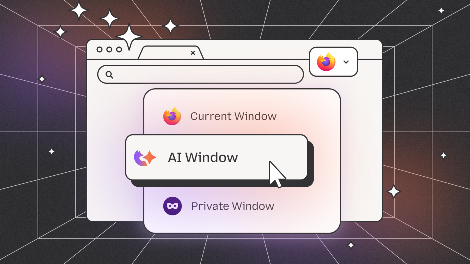 Assistente de IA do Firefox AI Window será opcional e separado, Mozilla promete controle total do usuário e desenvolvimento aberto Firefox terá assistente de IA, mas Mozilla promete uso opcional e separado • Tecnoblog