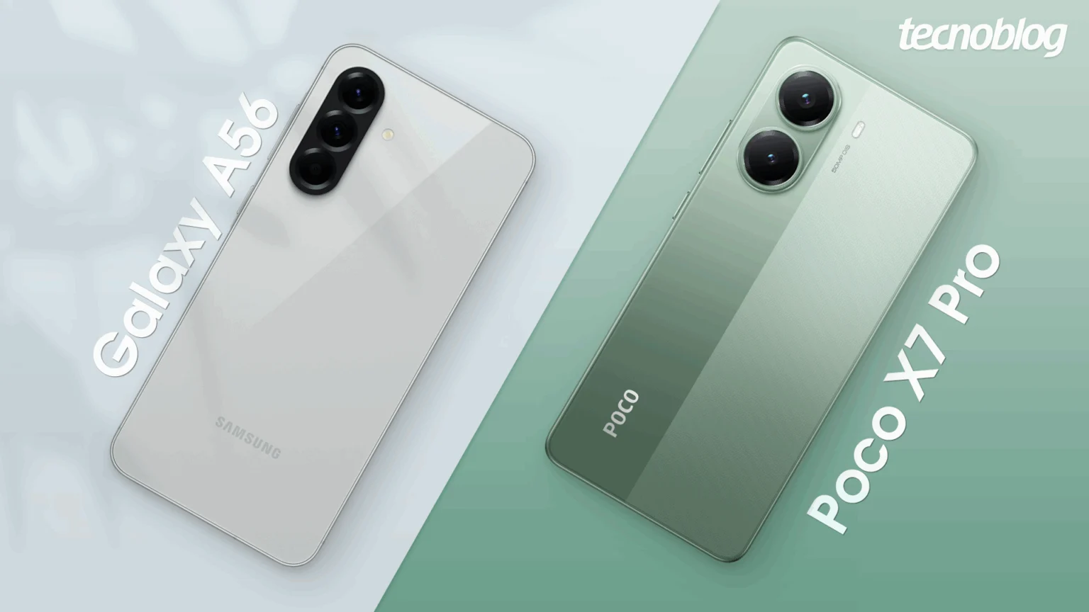 Samsung Galaxy A56 vs Xiaomi Poco X7 Pro: qual é o melhor celular? • Tecnoblog