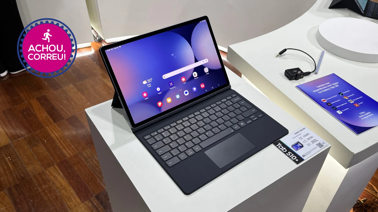 Galaxy Tab S10 Plus 512 GB tem menor preço desde julho no Esquenta Black da Amazon com cupom APP200OFF e pagamento via Pix Esquenta Black: Galaxy Tab S10 Plus (512 GB) com melhor preço em meses • Tecnoblog